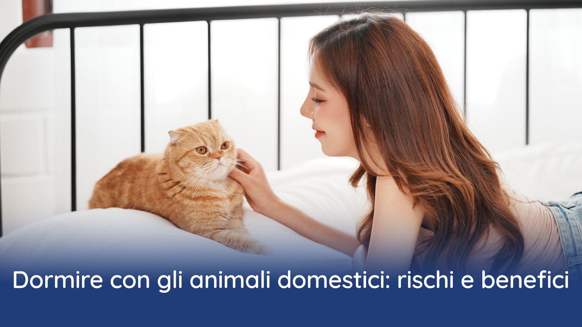 Dormire con gli animali domestici: rischi e benefici