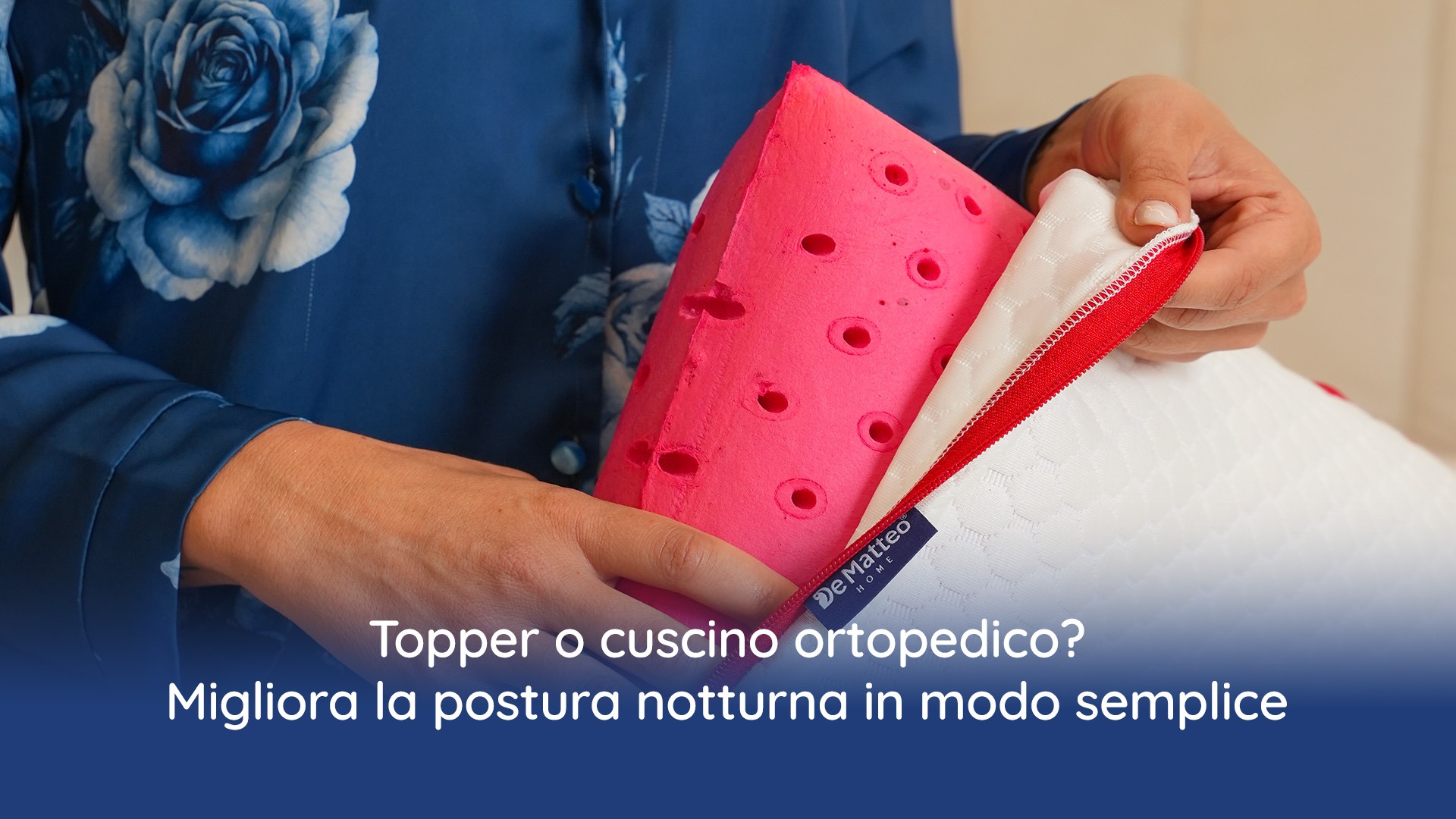 Topper o cuscino ortopedico? Migliora la postura notturna in modo semplice